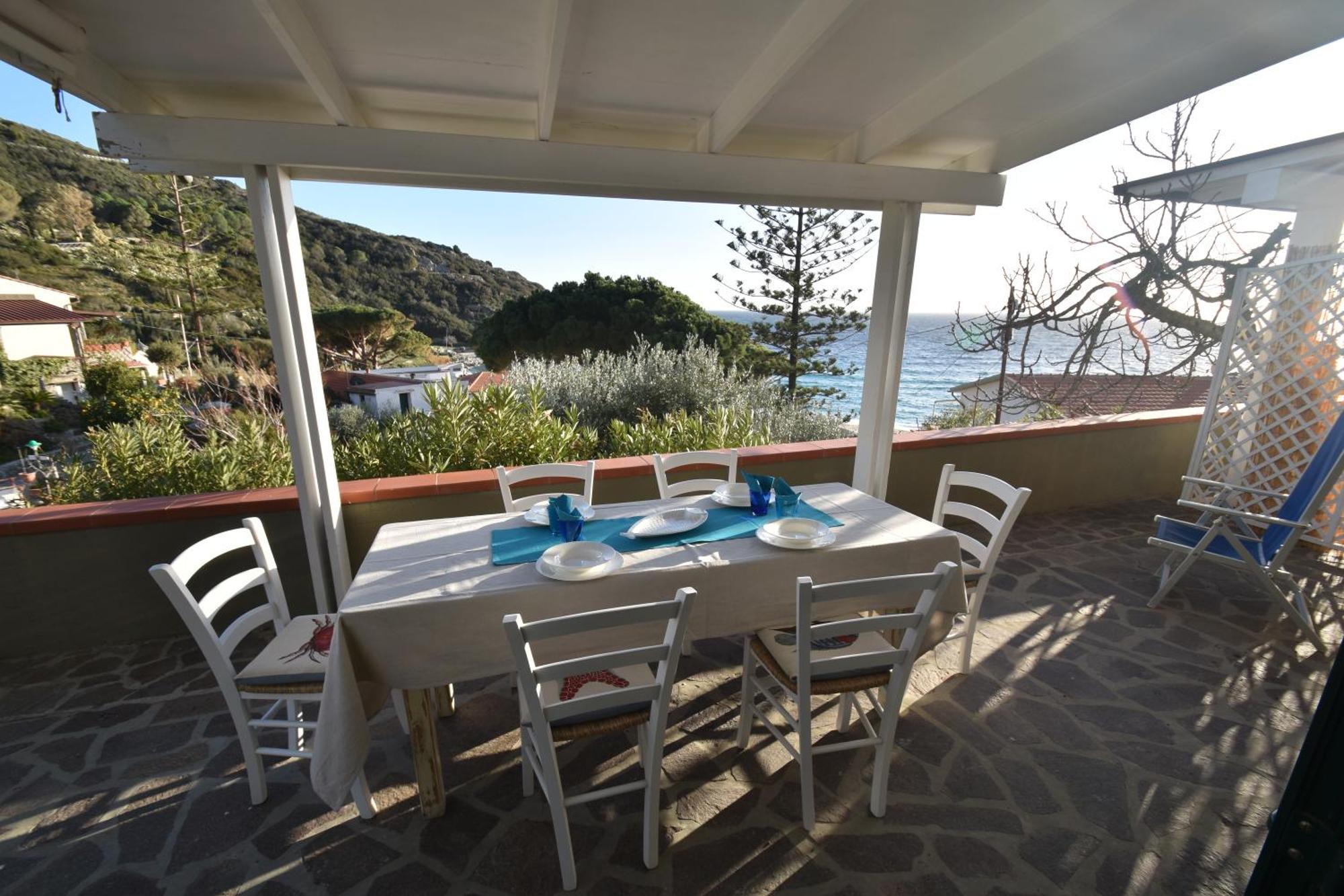 Appartamenti Cavoli - Vista Mare Con Terrazze, Clima E Posti Auto Spiaggia di Cavoli Exterior foto